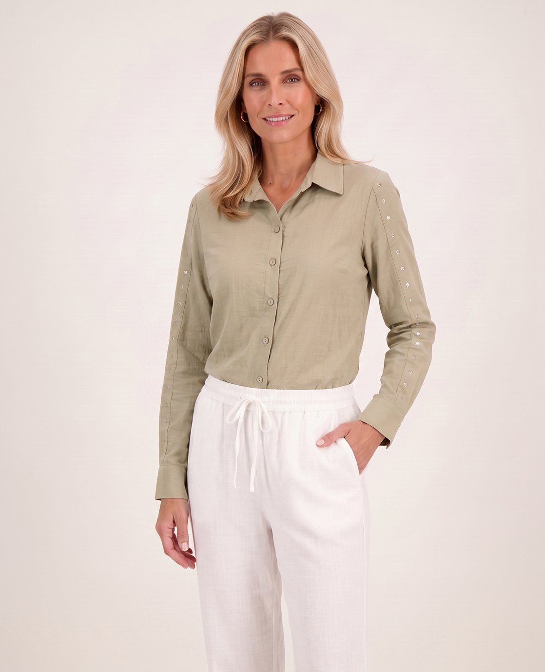 Blouse Saron | Khaki