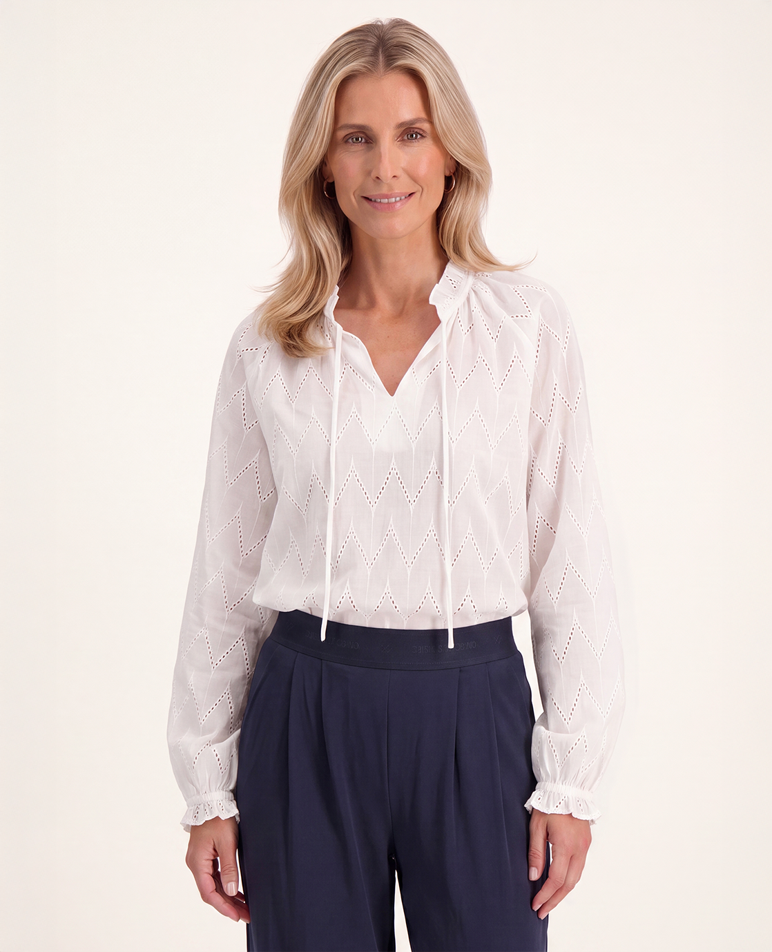 Top Evie | Porselein wit