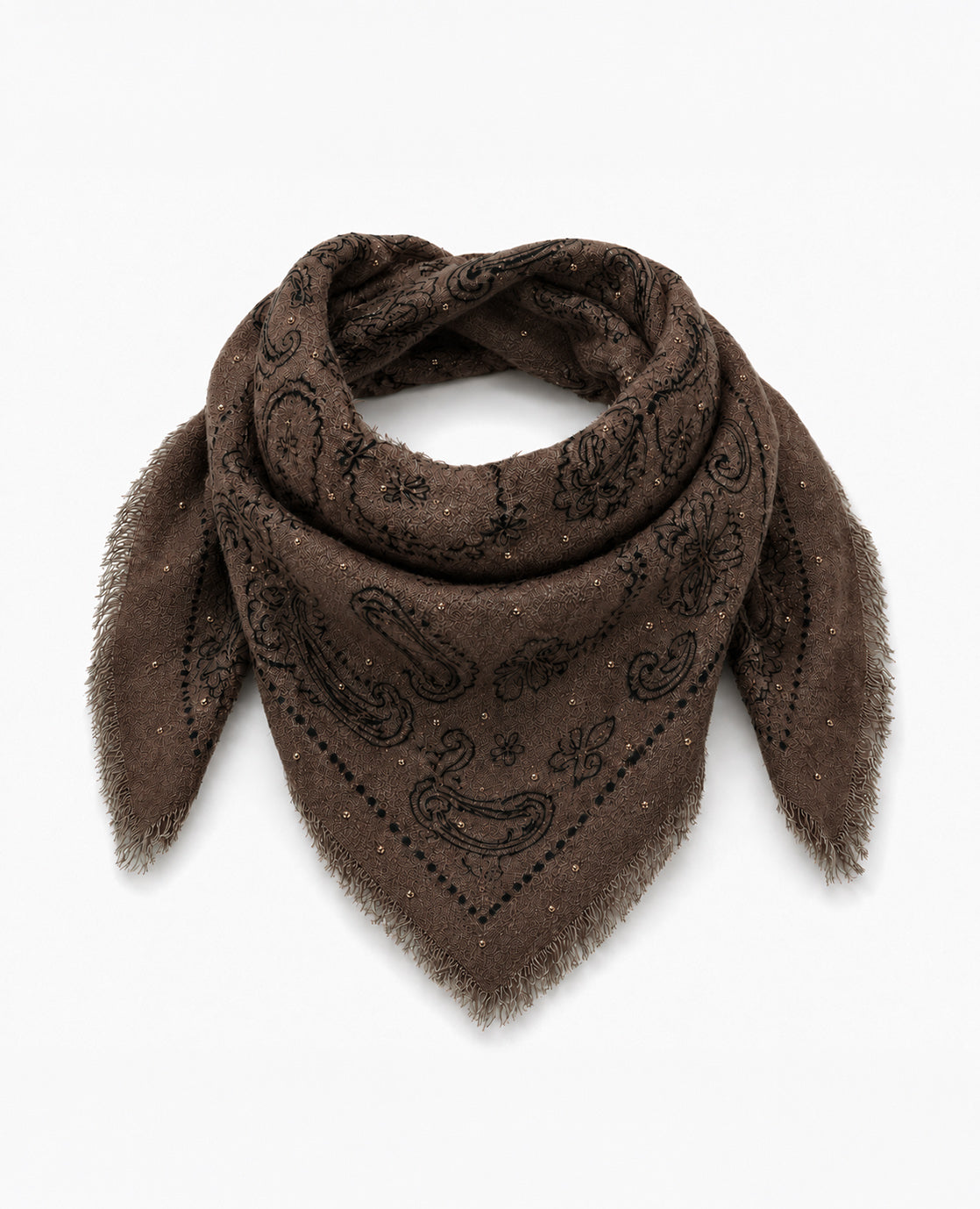 Sjaal | Dark Coffee