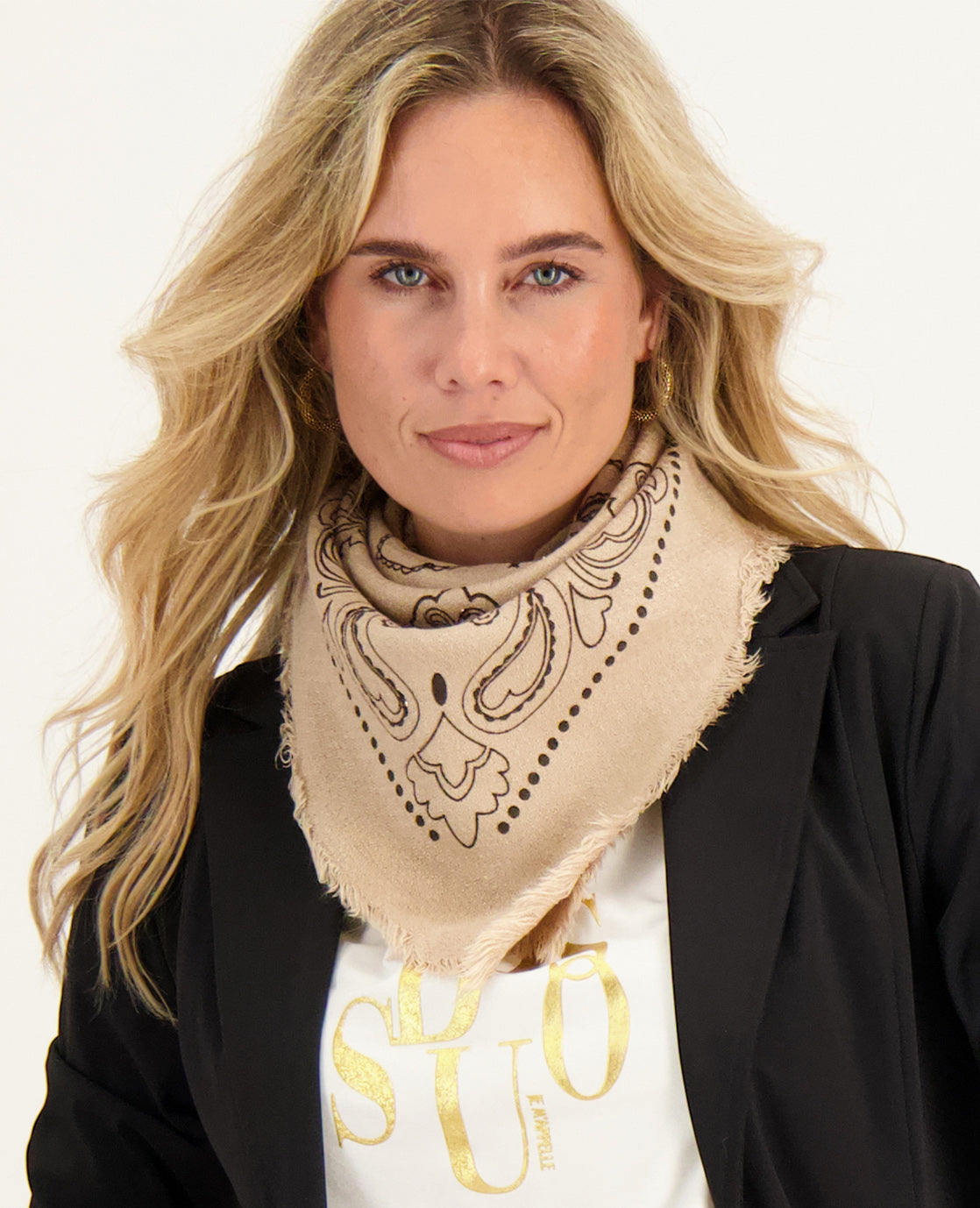 Sjaal | Khaki