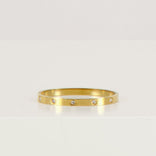 Je m'appelle Accessoires Gold / One Size Bracelet Diamond | Gold