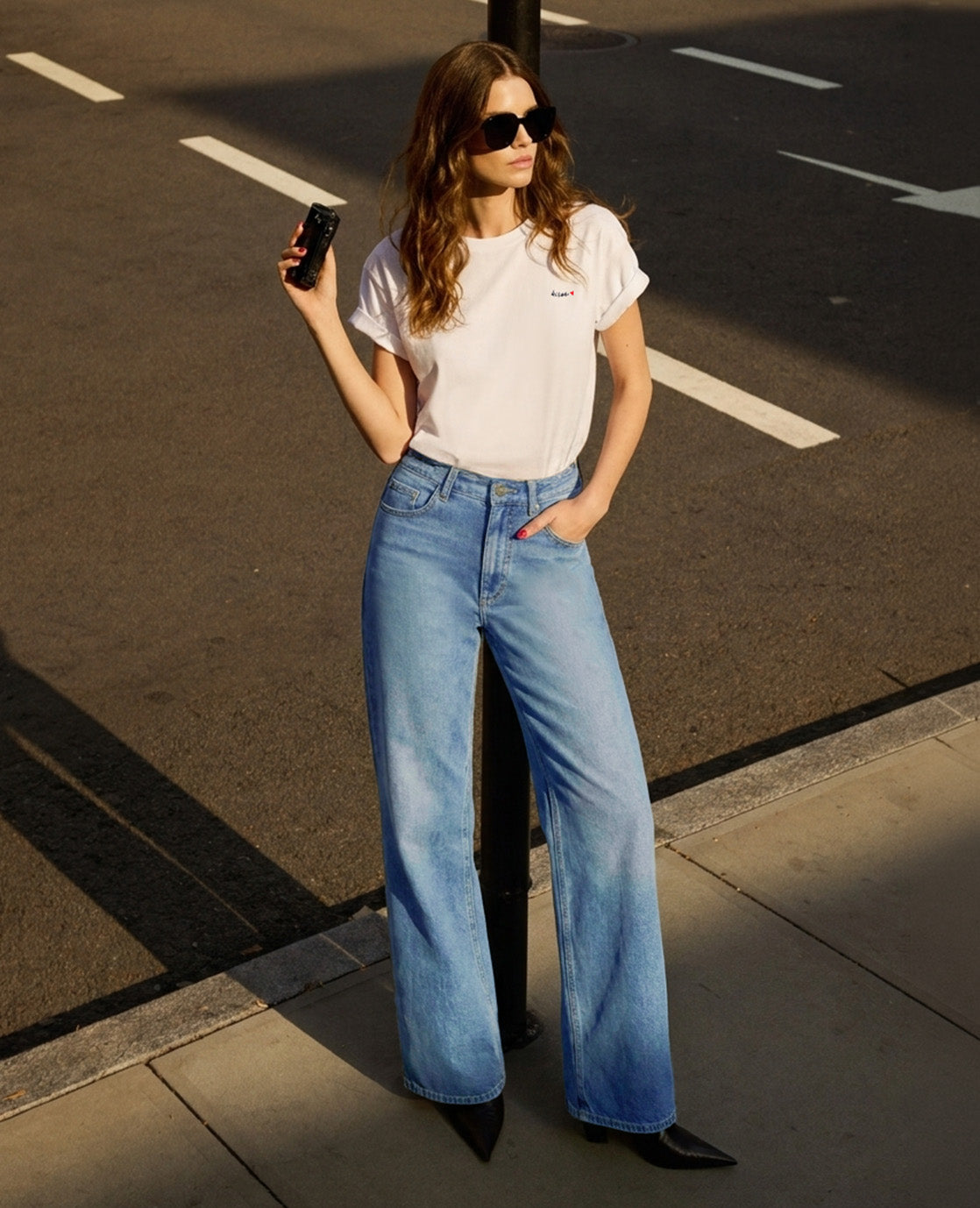 Pant Romee Jogg Denim | Light Denim
