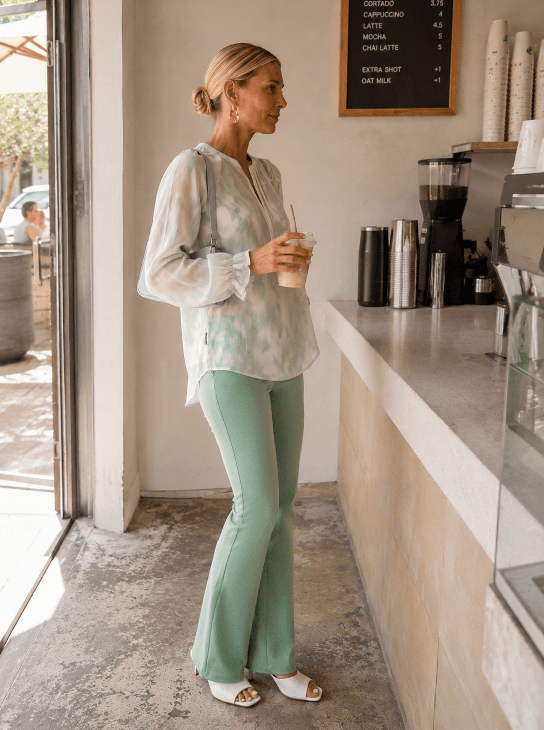Je m'appelle Tops Top Rosalie | Multicolor Green