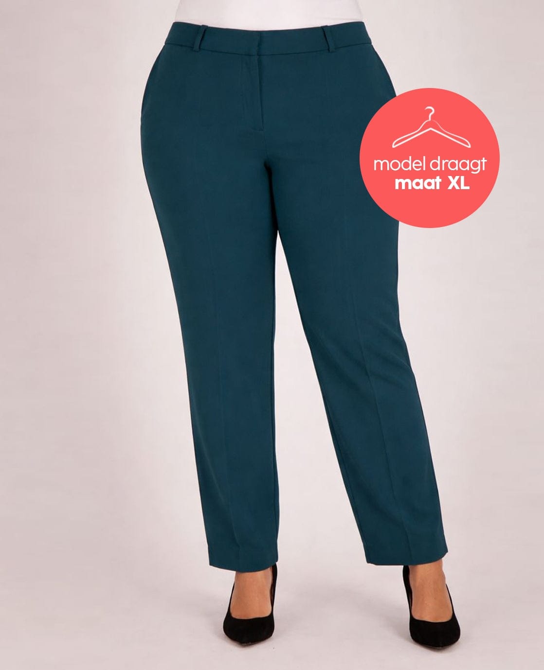 Je m'appelle Broeken Pant Esmee Premium Travel | Peacock Green