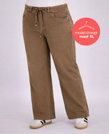 Je m'appelle Broeken Pant Fleur Jogg Denim | Taupe