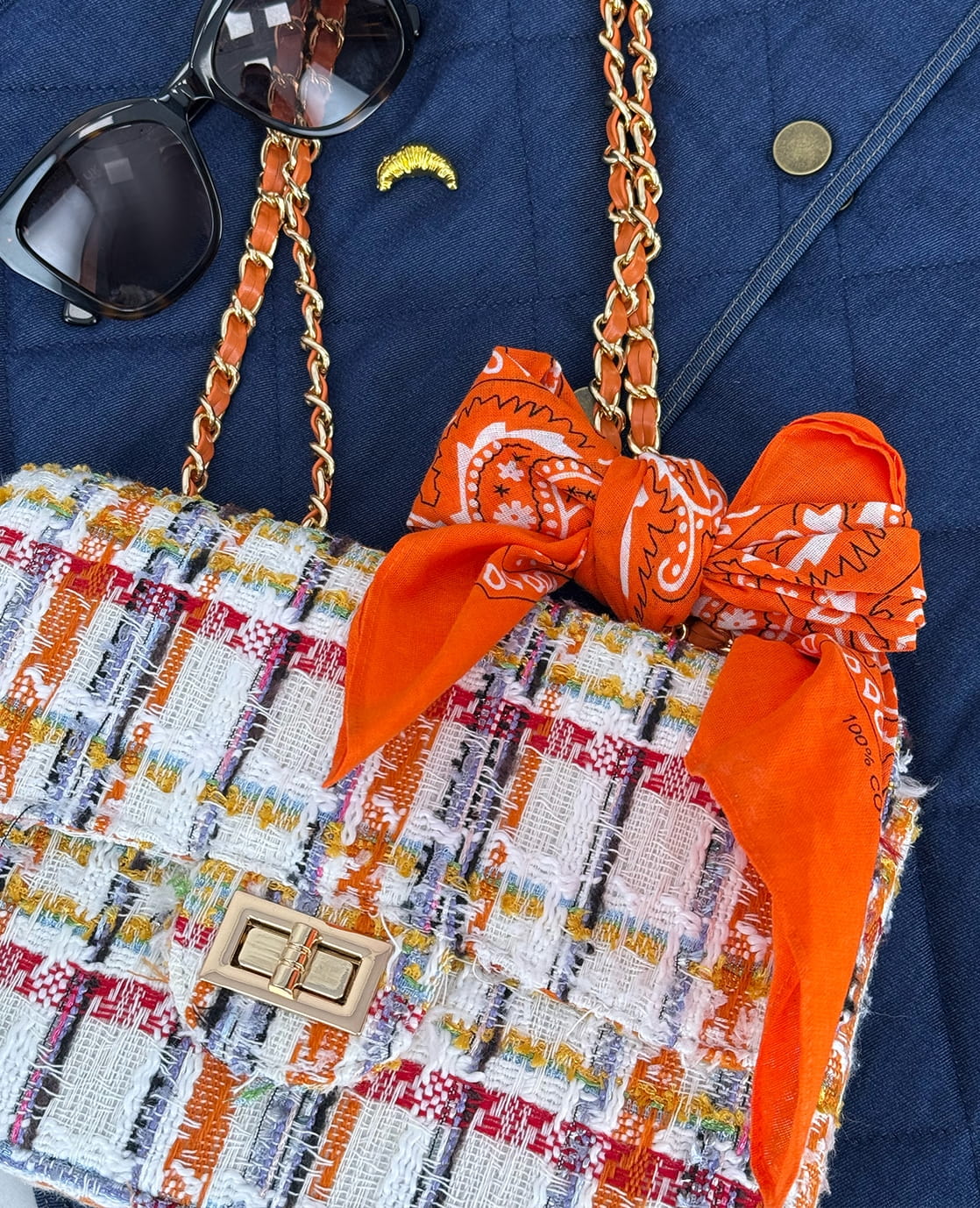 Je m'appelle Accessoires Oranje / One Size Sjaaltje | Oranje