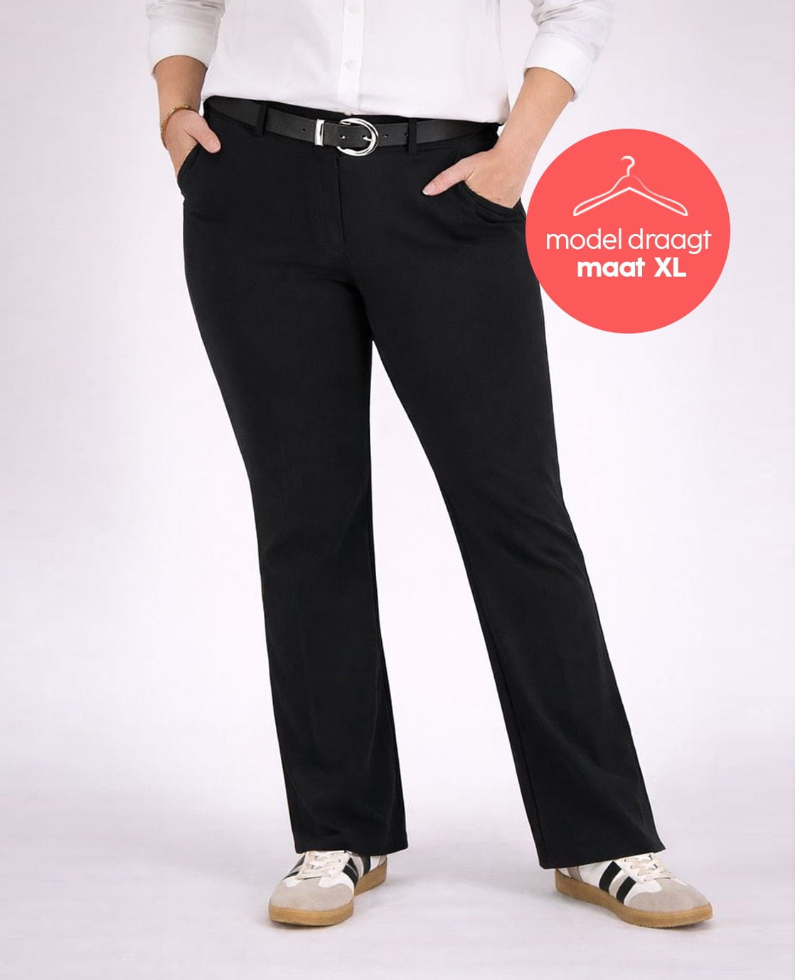 Je m'appelle Broeken Pant Isa Travel ++++ | Zwart