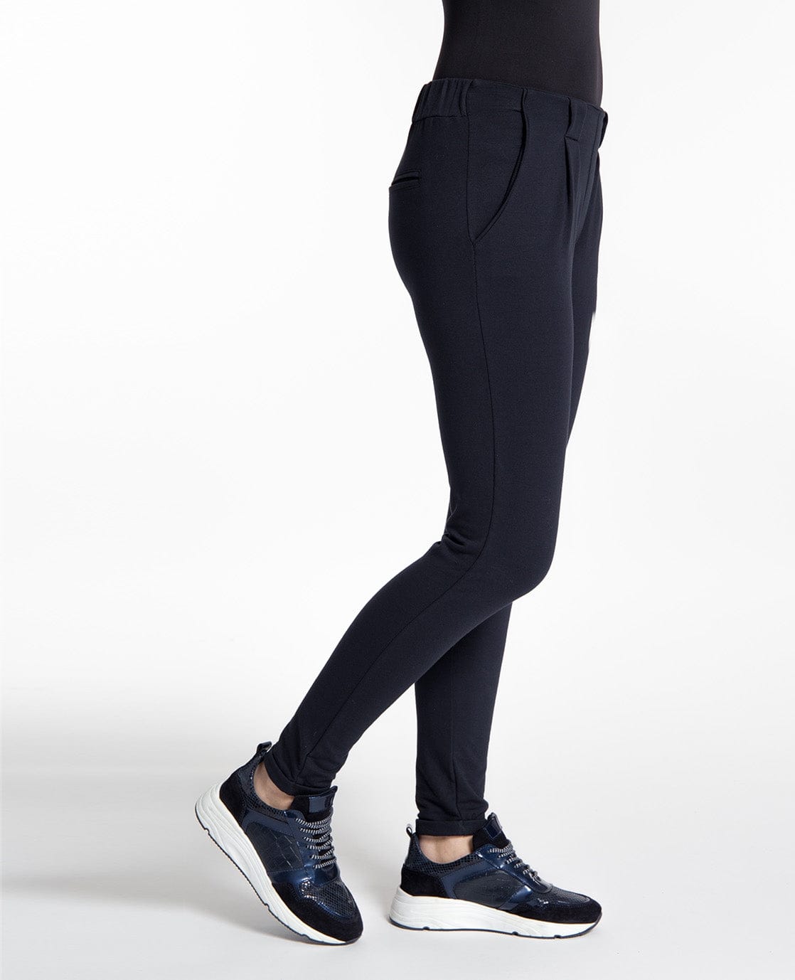 Je m'appelle Broeken Easy Pant | Donkerblauw
