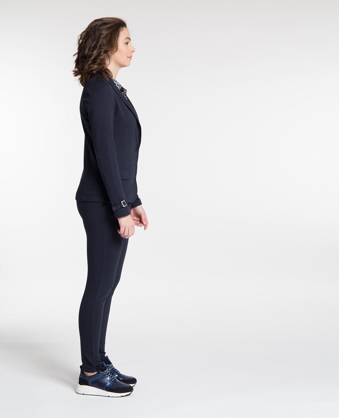 Je m'appelle Broeken Easy Pant | Donkerblauw