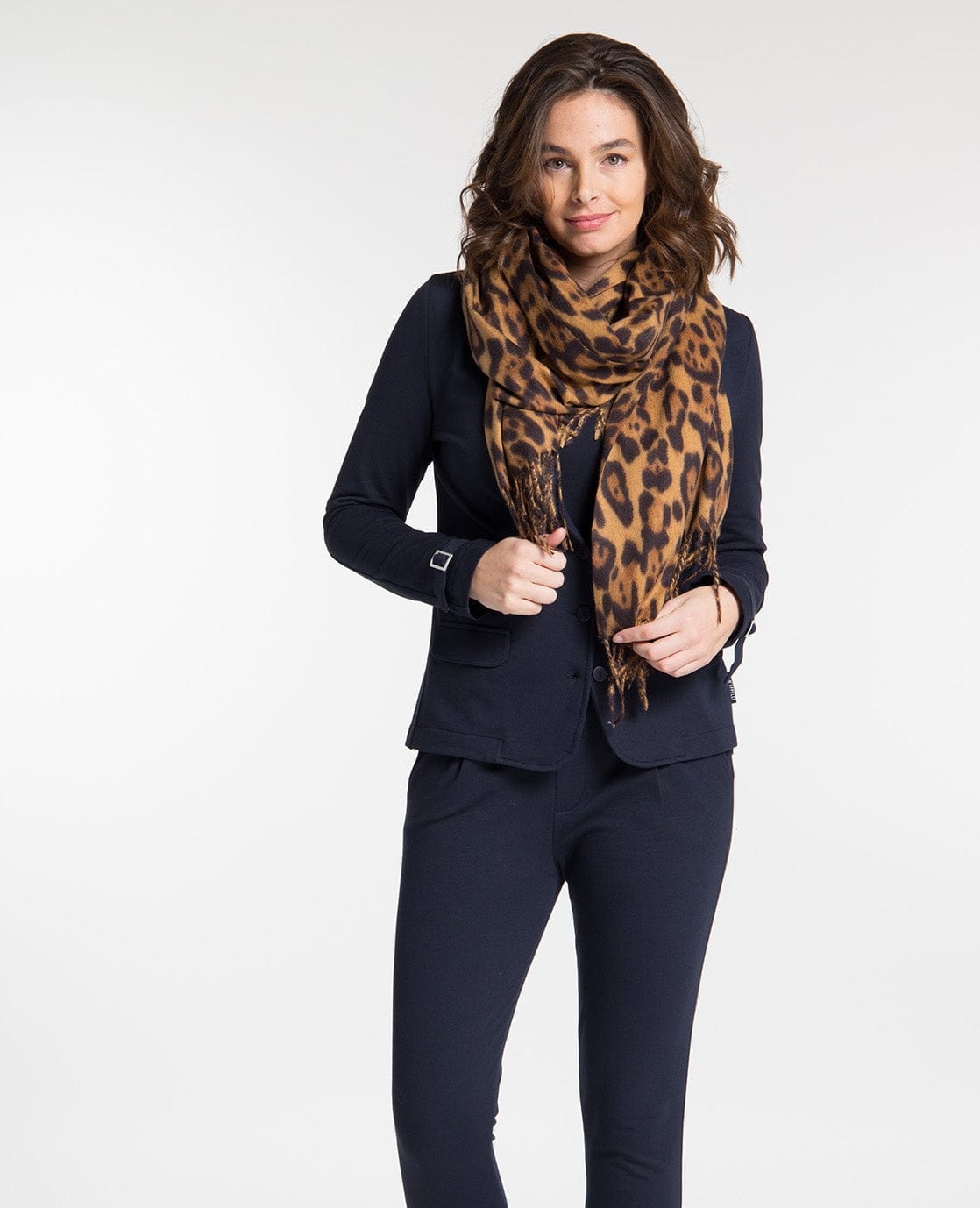 Je m'appelle Broeken Easy Pant | Donkerblauw