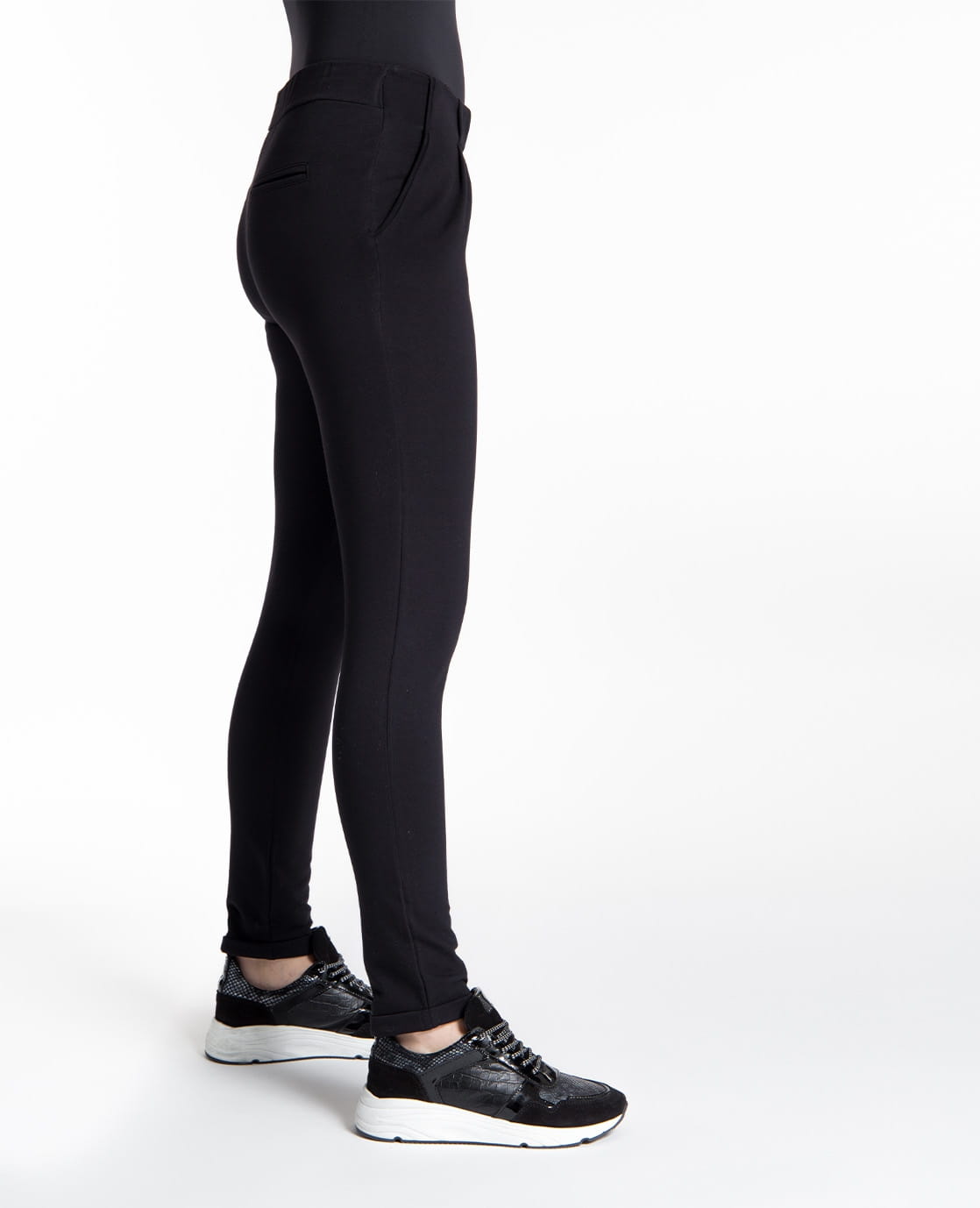 Je m'appelle Broeken Easy Pant | Zwart