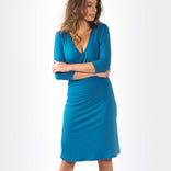 Je m'appelle Jurken Summer Night Blue / XS Robe Cross Over | Summer Night Blue