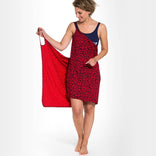Je m'appelle Jurken Robe Panthere | Navy Rouge