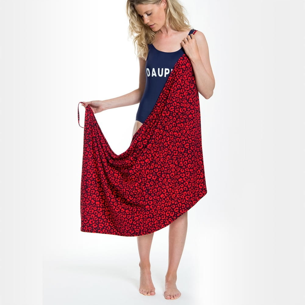 Je m'appelle Jurken Robe Panthere | Navy Rouge