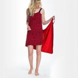 Je m'appelle Jurken Robe Panthere | Navy Rouge