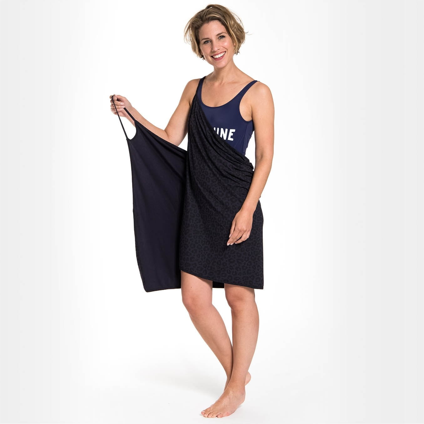 Je m'appelle Jurken Robe Panthere | Donkerblauw