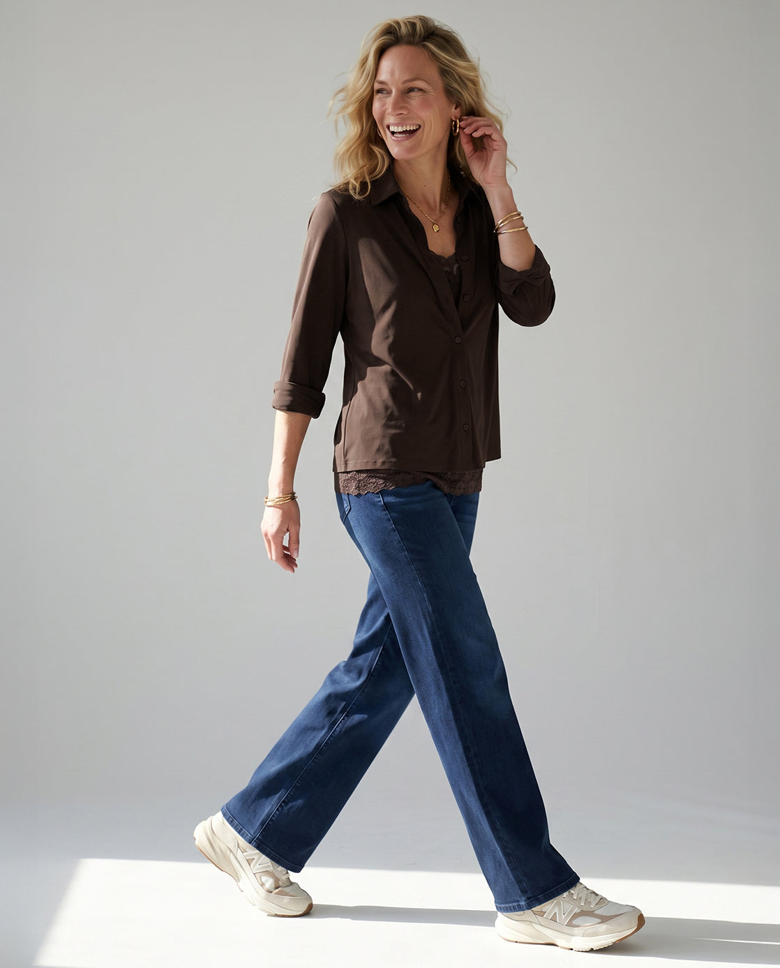 Pant Romee Jogg Denim | Dark Denim