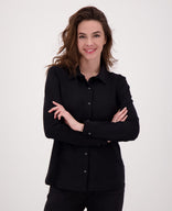Je m'appelle Tops Blouse Perfecte Travel | Zwart