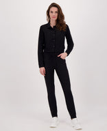 Je m'appelle Tops Blouse Perfecte Travel | Zwart