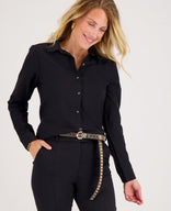 Je m'appelle Tops Blouse Perfecte Travel | Zwart