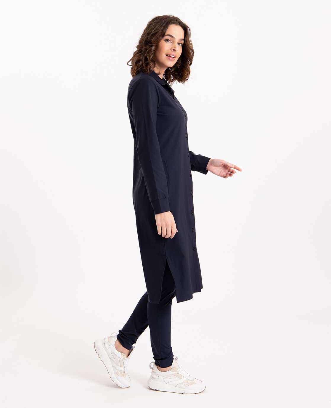 Je m'appelle Broeken Legging Travel | Donkerblauw