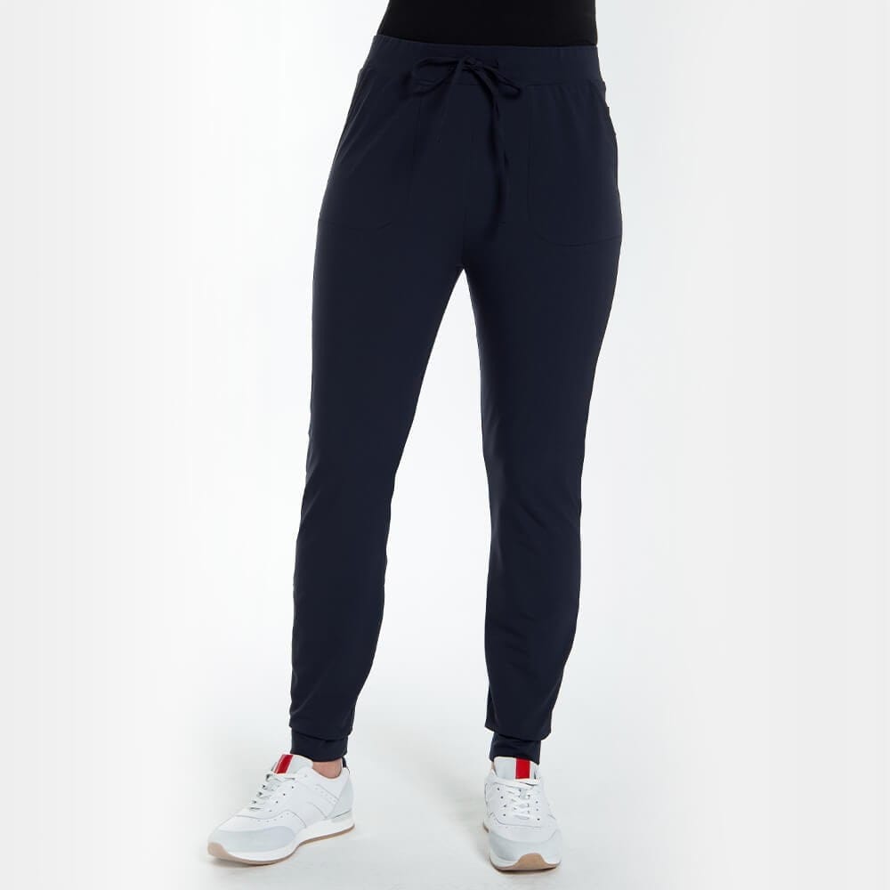 Je m'appelle Broeken Pant Valery Travel | Donkerblauw