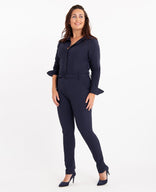 Je m'appelle Broeken Jumpsuit Travel | Donkerblauw