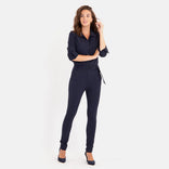 Je m'appelle Broeken Jumpsuit Travel | Donkerblauw
