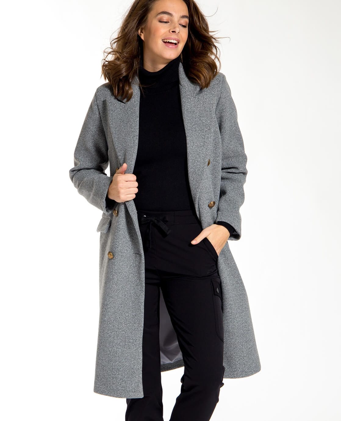 Je m'appelle Broeken Pant Cargo Travel | Zwart