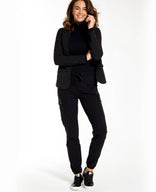 Je m'appelle Broeken Pant Cargo Travel | Zwart