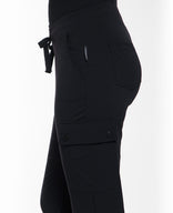 Je m'appelle Broeken Pant Cargo Travel | Zwart