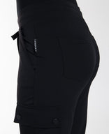 Je m'appelle Broeken Pant Cargo Travel | Zwart