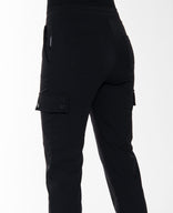 Je m'appelle Broeken Pant Cargo Travel | Zwart
