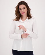 Je m'appelle Tops Wit / XS Blouse Perfecte Travel | Wit