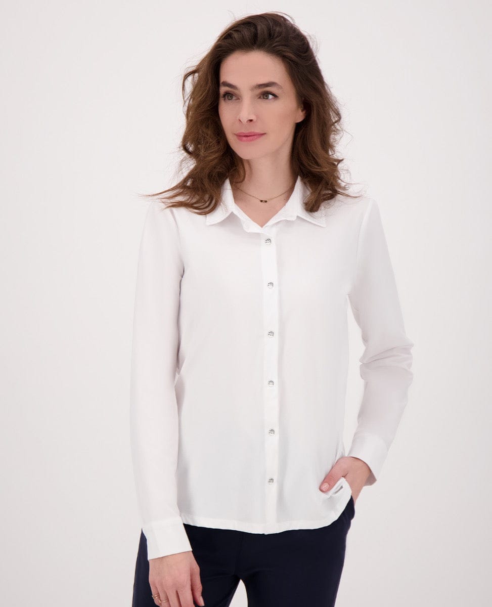Je m'appelle Tops Blouse Perfecte Travel | Wit