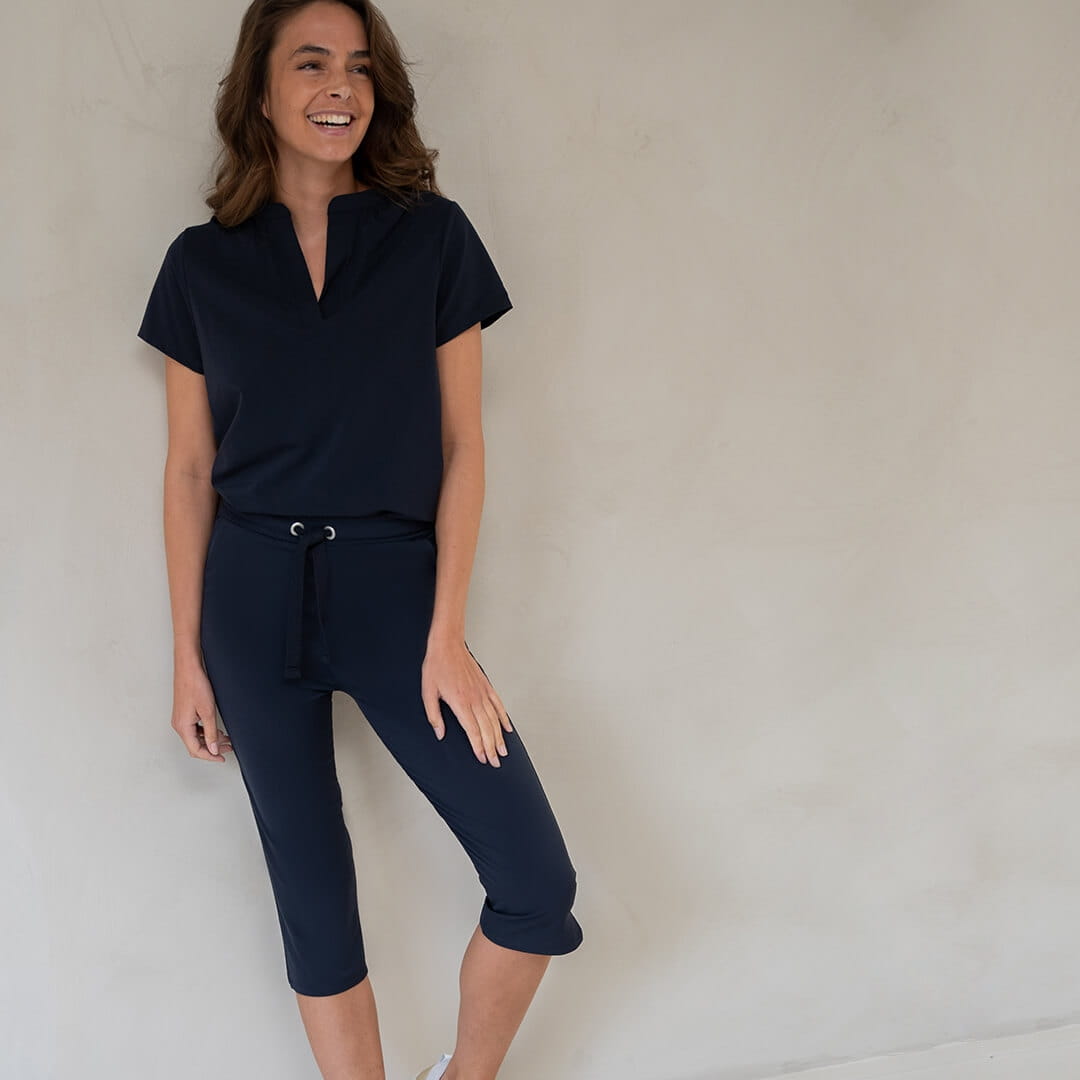 Je m'appelle Broeken Donkerblauw / XS Capri Travel | Donkerblauw