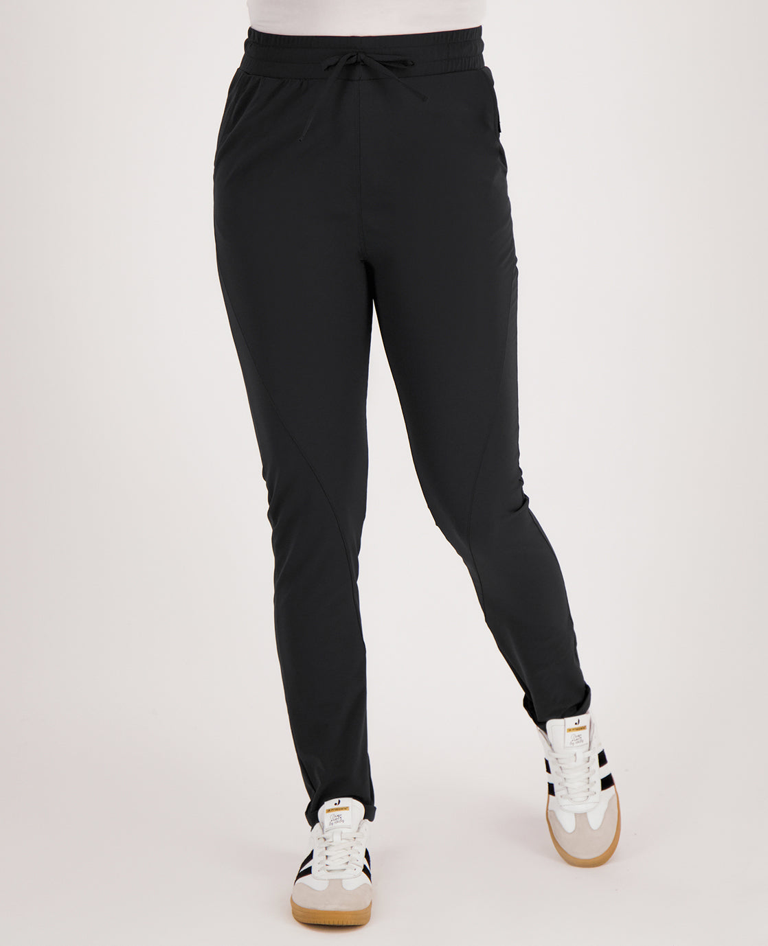 Pant Regular Travel ++ | Zwart