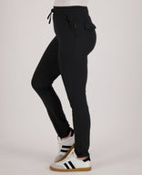 Je m'appelle Broeken Pant Regular Travel ++ | Zwart