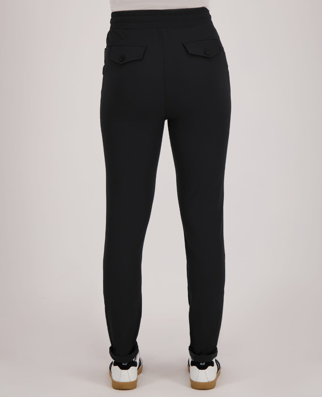 Je m'appelle Broeken Pant Regular Travel ++ | Zwart