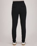 Je m'appelle Broeken Pant Regular Travel ++ | Zwart