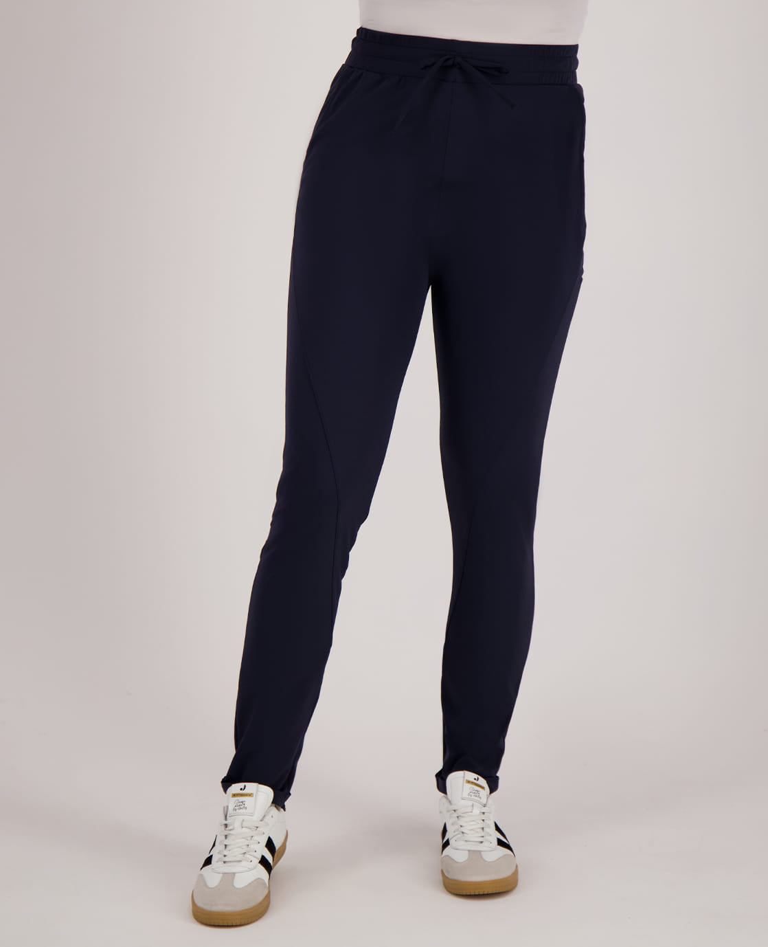 Je m'appelle Broeken Pant Regular Travel ++ | Donkerblauw