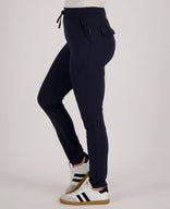 Je m'appelle Broeken Pant Regular Travel ++ | Donkerblauw