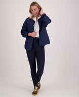 Je m'appelle Broeken Pant Regular Travel ++ | Donkerblauw