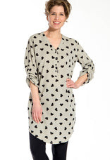 Je m'appelle Jurken Robe Hearts | Grey Olive
