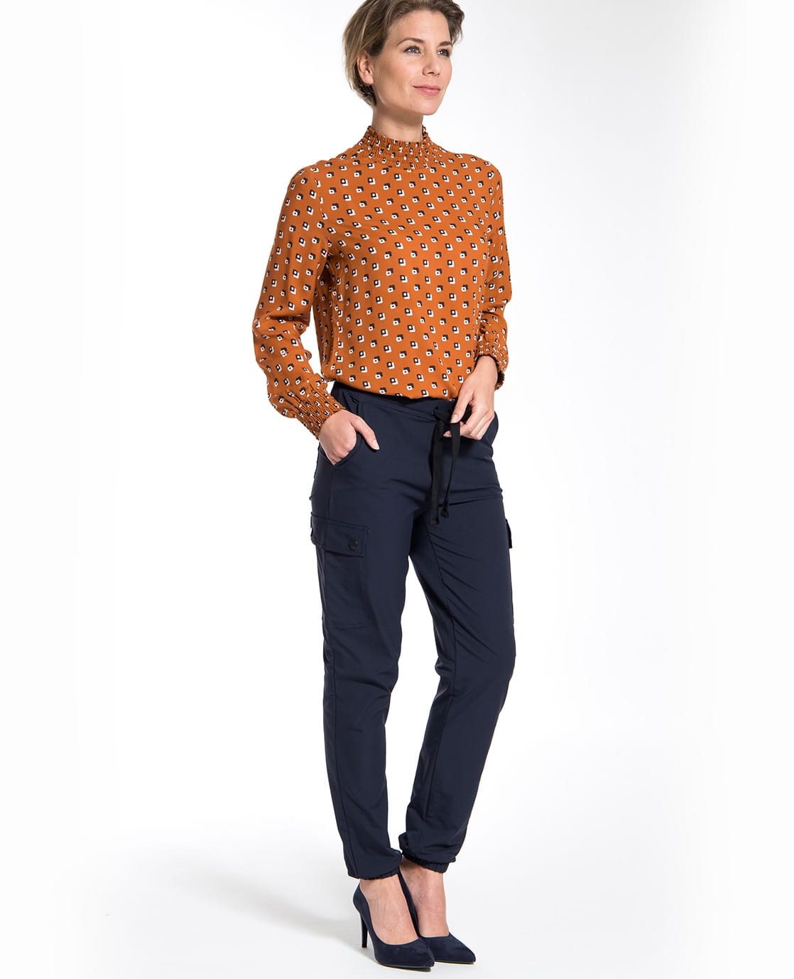 Je m'appelle Broeken Donkerblauw / XS / (30'') Pant Cargo Travel | Donkerblauw