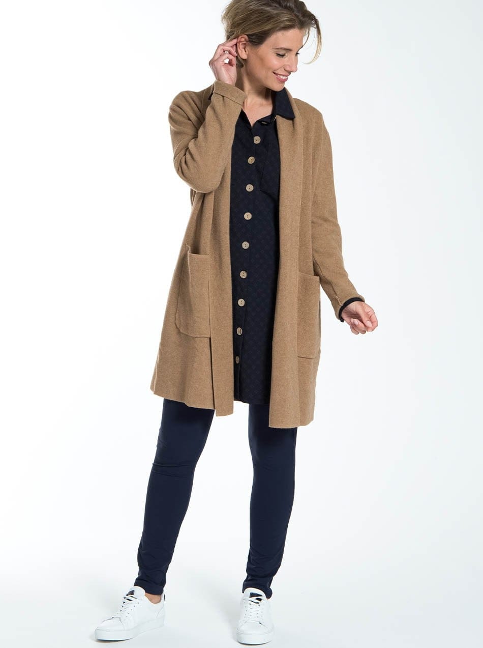 Je m'appelle Vesten Warm Camel / S/M Cardigan | Warm Camel