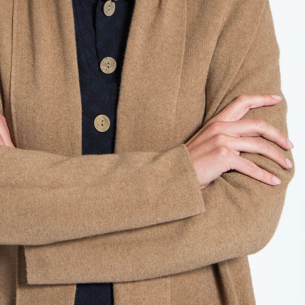 Je m'appelle Vesten Cardigan | Warm Camel
