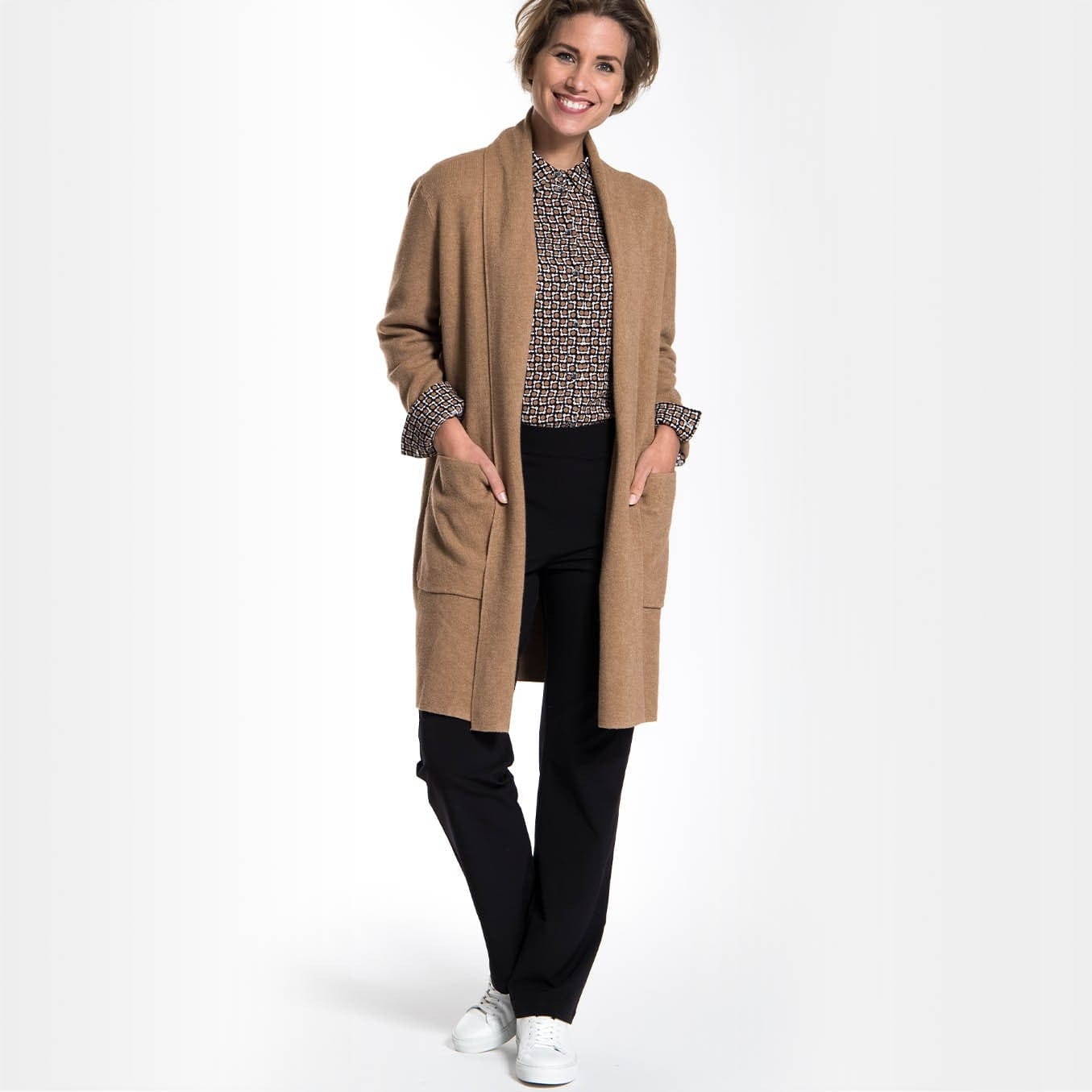 Je m'appelle Vesten Cardigan | Warm Camel