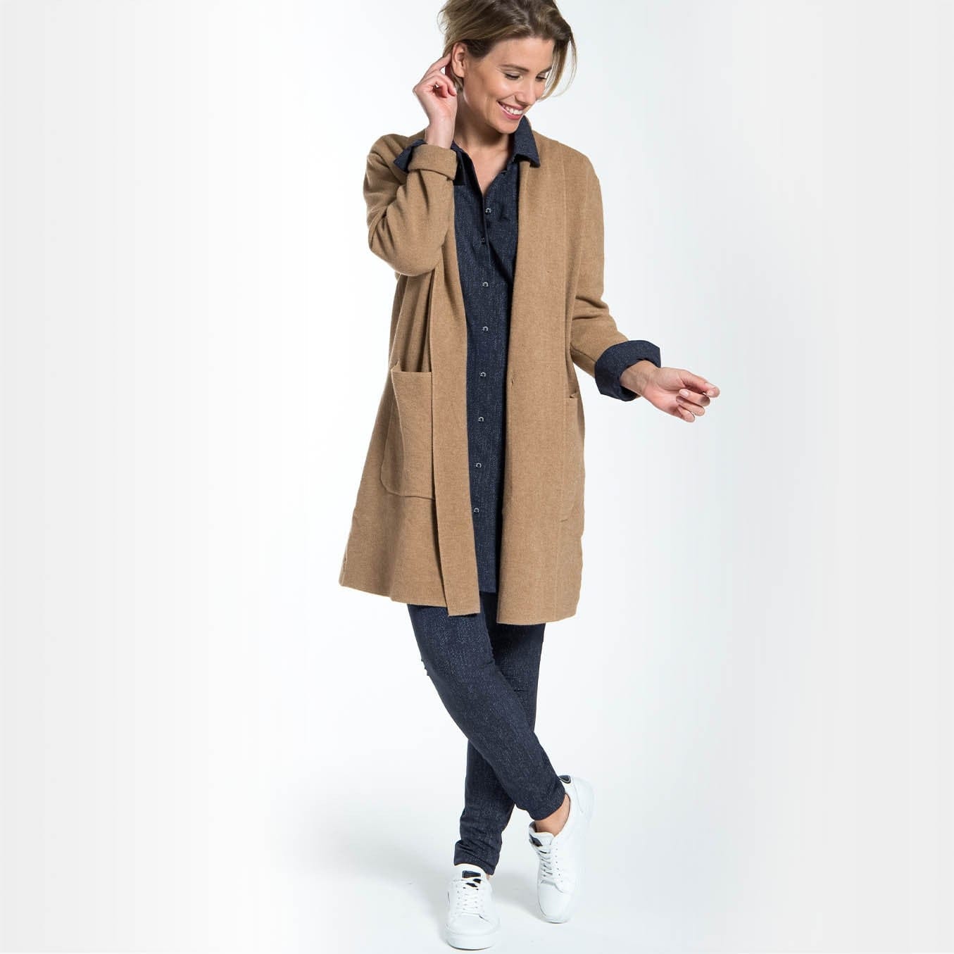 Je m'appelle Vesten Cardigan | Warm Camel