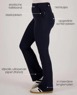 Je m'appelle Broeken Pant Isa Travel +++ | Donkerblauw
